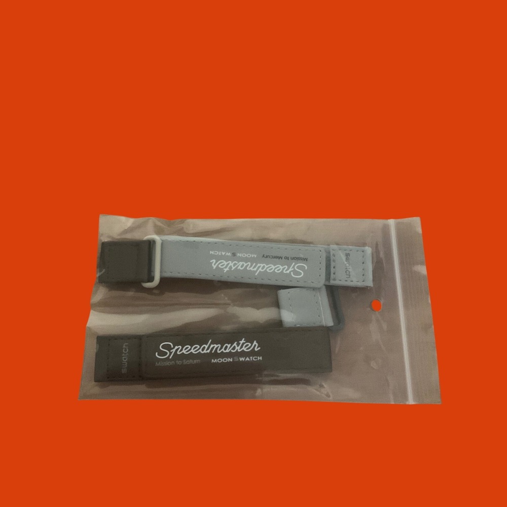 Omega x Swatch MoonSwatch Straps Mission to Mercury & Saturn Speedmaster Bands
